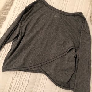 Grey Lululemon Top